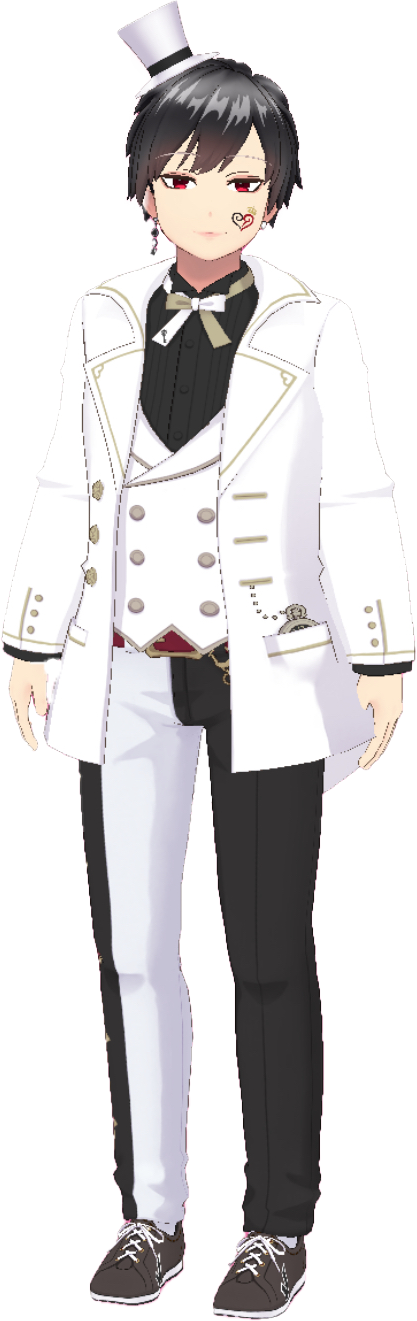 REALITYの神楽凛のアバター（スーツ着用版）